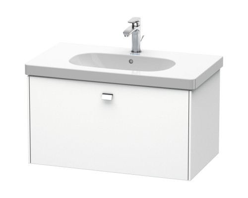 Тумба белый матовый 82 см Duravit Brioso BR404601018