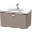 Тумба базальт матовый 82 см Duravit Brioso BR404601043 Тумба базальт матовый 82 см Duravit Brioso BR404601043