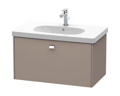 Тумба базальт матовый 82 см Duravit Brioso BR404601043