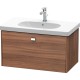 Тумба орех 82 см Duravit Brioso BR404601079