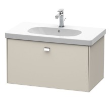 Тумба тауп матовый 82 см Duravit Brioso BR404601091