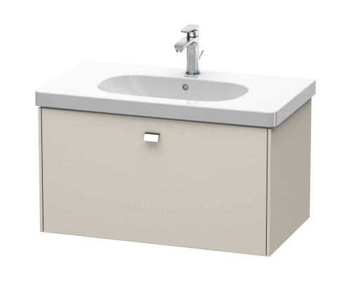 Тумба тауп матовый 82 см Duravit Brioso BR404601091