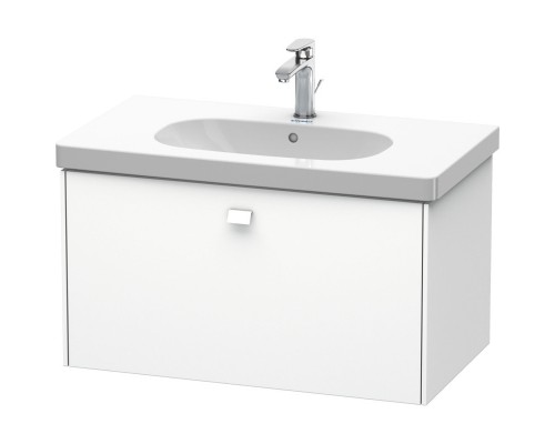 Тумба белый матовый 82 см Duravit Brioso BR404601818