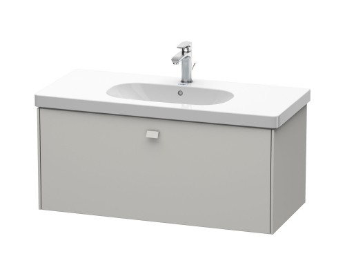 Тумба бетонно-серый матовый 102 см Duravit Brioso BR404700707