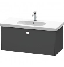 Тумба графит матовый 102 см Duravit Brioso BR404701049