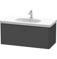 Тумба графит матовый 102 см Duravit Brioso BR404704949