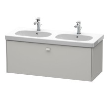 Тумба бетонно-серый матовый 117 см Duravit Brioso BR404800707