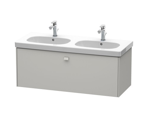 Тумба бетонно-серый матовый 117 см Duravit Brioso BR404800707