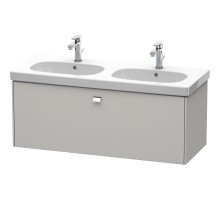 Тумба бетонно-серый матовый 117 см Duravit Brioso BR404801007