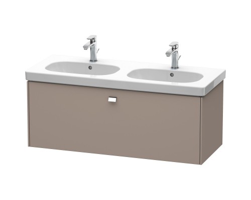 Тумба базальт матовый 117 см Duravit Brioso BR404801043