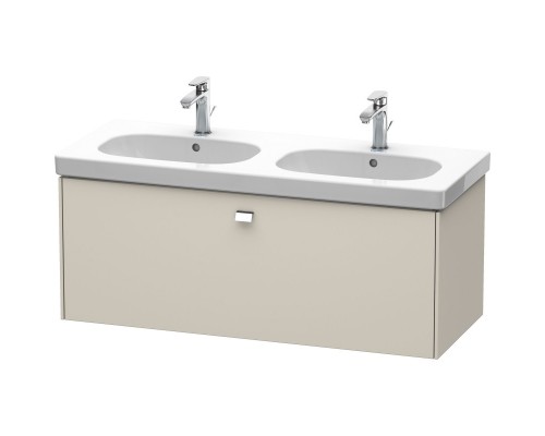 Тумба тауп матовый 117 см Duravit Brioso BR404801091