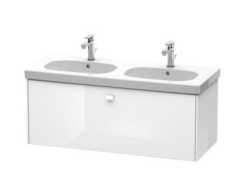 Тумба белый глянец 117 см Duravit Brioso BR404802222