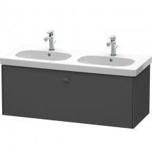 Тумба графит матовый 117 см Duravit Brioso BR404804949