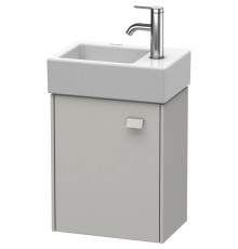 Тумба бетонно-серый матовый 36,4 см Duravit Brioso BR4049L0707