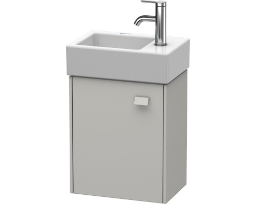 Тумба бетонно-серый матовый 36,4 см Duravit Brioso BR4049L0707