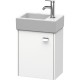 Тумба белый матовый 36,4 см Duravit Brioso BR4049L1018