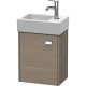 Тумба серый дуб 36,4 см Duravit Brioso BR4049L1035