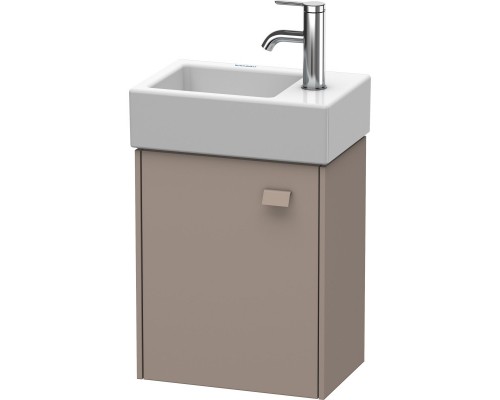 Тумба базальт матовый 36,4 см Duravit Brioso BR4049L4343