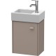 Тумба базальт матовый 36,4 см Duravit Brioso BR4049L4343