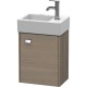 Тумба серый дуб 36,4 см Duravit Brioso BR4049R1035