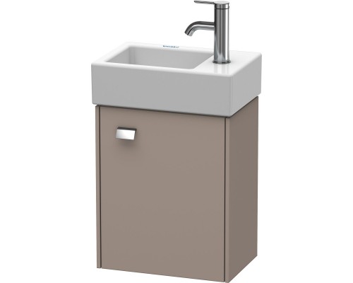 Тумба базальт матовый 36,4 см Duravit Brioso BR4049R1043