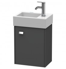 Тумба графит матовый 36,4 см Duravit Brioso BR4049R1049