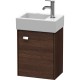 Тумба каштан 36,4 см Duravit Brioso BR4049R1053