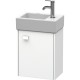 Тумба белый матовый 36,4 см Duravit Brioso BR4049R1818