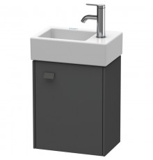 Тумба графит матовый 36,4 см Duravit Brioso BR4049R4949