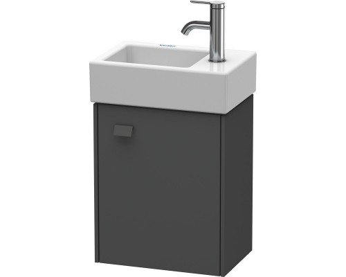 Тумба графит матовый 36,4 см Duravit Brioso BR4049R4949