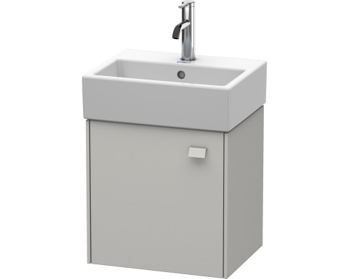 Тумба бетонно-серый матовый 43,4 см Duravit Brioso BR4050L0707