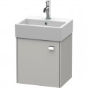 Тумба бетонно-серый матовый 43,4 см Duravit Brioso BR4050L1007 Тумба бетонно-серый матовый 43,4 см Duravit Brioso BR4050L1007