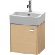 Тумба дуб 43,4 см Duravit Brioso BR4050L1030