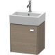 Тумба серый дуб 43,4 см Duravit Brioso BR4050L1035