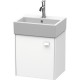 Тумба белый матовый 43,4 см Duravit Brioso BR4050L1818