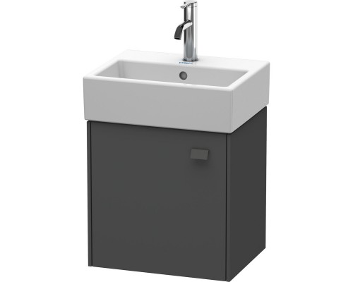 Тумба графит матовый 43,4 см Duravit Brioso BR4050L4949