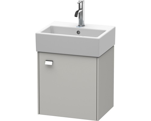 Тумба бетонно-серый матовый 43,4 см Duravit Brioso BR4050R1007