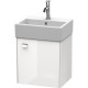 Тумба белый глянец 43,4 см Duravit Brioso BR4050R1022