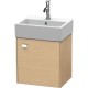 Тумба дуб 43,4 см Duravit Brioso BR4050R1030