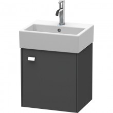 Тумба графит матовый 43,4 см Duravit Brioso BR4050R1049