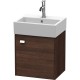 Тумба каштан 43,4 см Duravit Brioso BR4050R1053