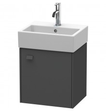 Тумба графит матовый 43,4 см Duravit Brioso BR4050R4949