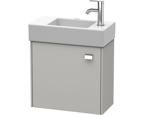 Тумба бетонно-серый матовый 48,4 см Duravit Brioso BR4051L1007