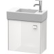 Тумба белый глянец 48,4 см Duravit Brioso BR4051L1022