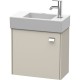 Тумба тауп матовый 48,4 см Duravit Brioso BR4051L1091