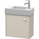 Тумба тауп матовый 48,4 см Duravit Brioso BR4051L9191