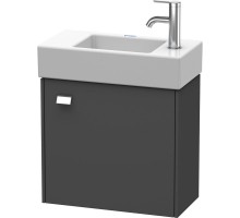 Тумба графит матовый 48,4 см Duravit Brioso BR4051R1049