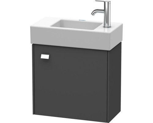 Тумба графит матовый 48,4 см Duravit Brioso BR4051R1049