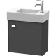 Тумба графит матовый 48,4 см Duravit Brioso BR4051R1049