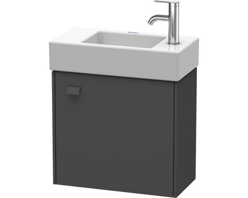 Тумба графит матовый 48,4 см Duravit Brioso BR4051R4949